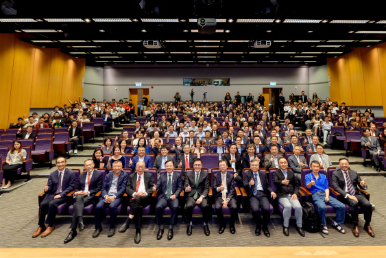 Guests at the ceremony included members of the Legislative Council, representatives from different sectors and industries as well as HKU faculty members and students.
 